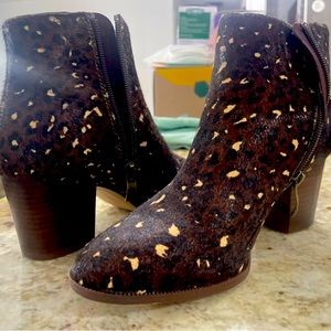 Michael Shannon Animal skin booties